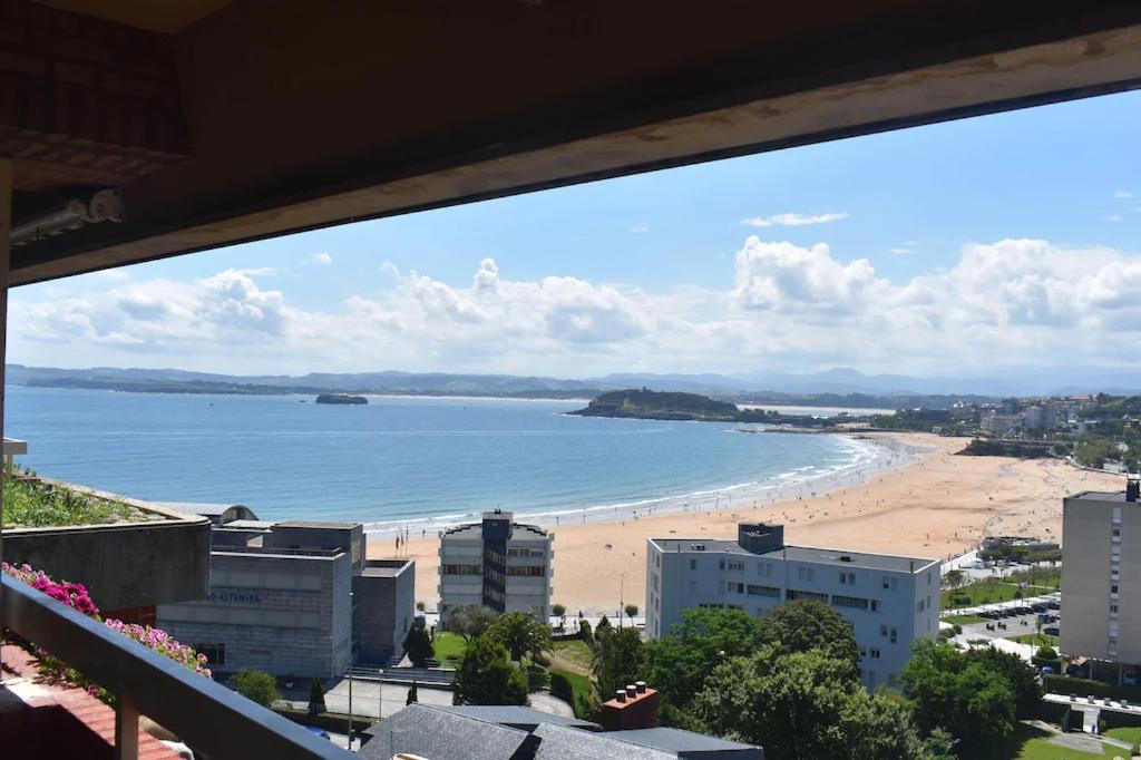 Vistas Increibles! A 3 Minutos De La Playa Con Wifi Apartamento Santander Exterior foto